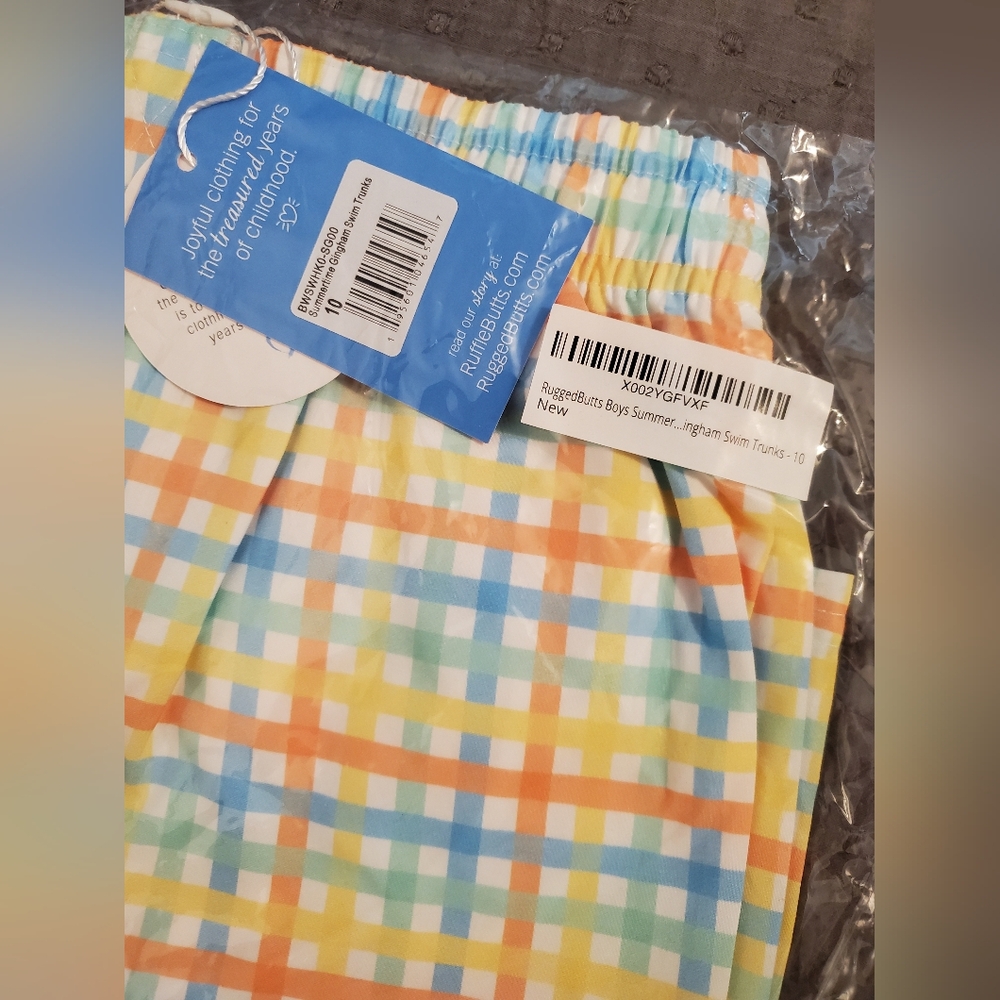 NWT Ruggedbutts Trunks And Rashguard Set - Picture 2 of 3